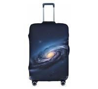 DUWAA Universe Milky Way Galaxy Print - Funda elástica para maleta, compatible con maletas de 18 a 32 pulgadas, accesorios de viaje, Blanco, S
