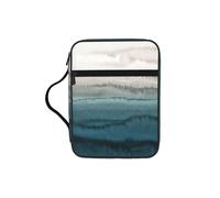 DUWAA Within The Tides - Bolsa multifuncional para cosméticos con asa, impermeable, con compartimentos