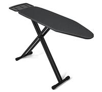 Duwee Tabla de Planchar con Gran Soporte para Plancha de Vapor, Tabla de Planchar Plegable de Altura Ajustable con Cubierta Resistente al Calor, 33 x 109 cm
