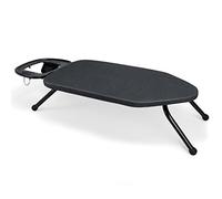 Duwee Tabla de Planchar de Mesa 35×63cm con Acolchado de Fieltro Grueso Cubierta metálica Reposo de Hierro sólido