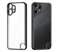 DUX DUCIS Airbag Funda de teléfono anticaída para nada CMF Phone 2Pro Phone3/2a Plus/3a Pro, TPU + cubierta acrílica transparente a prueba de golpes Negro