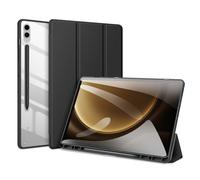 Dux Ducis - Funda compatible con Samsung Galaxy Tab S9 FE Plus (2023) - Con función de encendido automático - Funda protectora de TPU para tablet - Negro