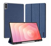 Dux Ducis Funda para Samsung Galaxy Tab S12 Plus Domo Tri-Fold Antigolpes, Azul