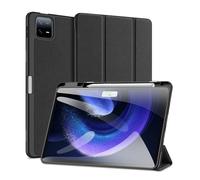 DUX DUCIS Funda para tableta con soporte triple para Xiaomi Pad 6/6Pro 11 pulgadas, 8/7Pro 11,2 pulgadas con soporte para lápiz óptico y apagado automático Rosa XM Pad 6 or 6Pro