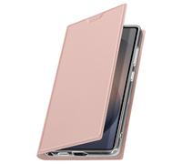 Dux Ducis Funda Tapa para Galaxy S26 Ultra con Tarjetero Serie Skin Pro, Rosa