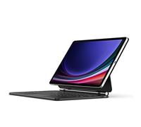 DUX DUCIS MK Series - Funda magnética con teclado para Samsung Galaxy Tab S10 Plus/S9 Plus/S9 FE Plus, teclado retroiluminado con trackpad multitáctil, soporte flotante magnético, funda protectora de
