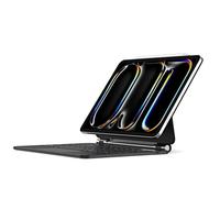 DUX DUCIS MK Series - Teclado Bluetooth magnético Flotante con Funda de Cuero para iPad Pro 11-2024, Color Negro