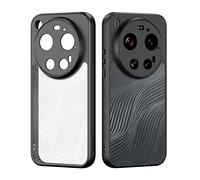 DUX DUCIS para Xiaomi 17 Pro Max Poco F8 Pro cubierta TPU + líneas acrílicas cubierta trasera transparente antihuellas Anti-caída funda de teléfono Poco F7 Ultra