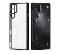 DUX DUCIS para ZTE nubia RedMagic 11 Pro 11 Pro Plus 10S Pro 10 Pro Plus 10 cubierta de aire con cubierta trasera de líneas fluidas Negro