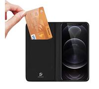 Dux Ducis Skin Pro - Funda tipo libro para iPhone 13 Pro, color negro