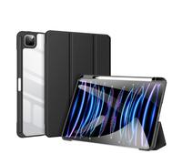 Dux Ducis Toby Series - Funda para Tablet con Soporte para lápices y función de Encendido automático para Apple iPad Air 13/Pro 12.9, Color Negro