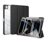 Dux Ducis Toby Series - Funda para Tablet con Soporte para lápiz Apple y Encendido automático para Apple iPad Pro 13-2024, Color Negro