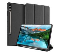 DUX-funda Trifold con soporte para tableta, para Samsung Tab S10 Ultra,S9 Plus,S9 Fe Plus,S6Lite, con lápiz óptico y Auto Sleep Wake Negro S10 FE Plus