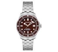 DUXOT Henri Diver - Reloj automático para hombre de 41 mm con pulsera de acero inoxidable sólido DX-2060, Marrón intenso, Henri Diver Automatic