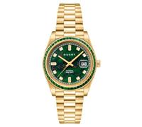 DUXOT Serenata DX-2058 - Reloj automático de edición limitada para hombre de 40 mm con pulsera de acero inoxidable sólido, crisoprasa, 40, Lujo