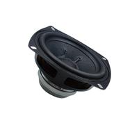 Duyeuau Altavoces impermeables de 4 pulgadas, controlador de neodimio de 20 W, 4 ohmios, con borde de goma y clasificación IPX5 para sistemas de sonido HIFI, resistentes a los aerosoles de sal