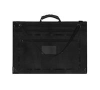 Duyeuau Bolsa de almacenamiento para tablero de bocetos, resistente al agua, bolsa ligera para estudios de arte al aire libre, Black