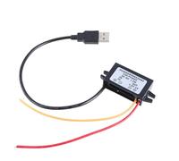 Duyeuau Cable convertidor portátil de 5 V USB a 1,5 V de extremo abierto, adaptador de fuente de alimentación, diseño para relojes de juguete con luz LED