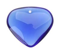 Duyeuau Colgante en forma de corazón con cuentas pequeñas/grandes para decoración de joyas, accesorio para encontrar collares, gotas para los oídos