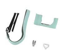 Duyeuau Media funda de piel y correas de muñeca para cámara XM5 que ofrecen protección y portabilidad, azul (lake blue)