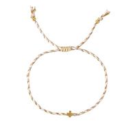 Duyeuau Pulsera multiusos de estilo retro con cruces de cuerda de algodón, ajustable, diseños multicapa para hombre, Size 28cm/11.02inch, algodón, Rubí sintético