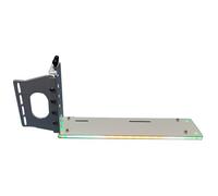 Duyeuau Soporte vertical para tarjeta gráfica, PCIe verticalmente, soporte de GPU para funda con base de soporte con LED 12 V RGB de 4 pines