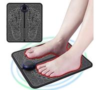 Duyifan EMS Foot Massager,Leg Reshaping Folding Portable Electric Massage Mat with 6 Modes 9 Intensity Levels, Promotes Blood Circulation Muscle Pain Relief USB Rechargeable