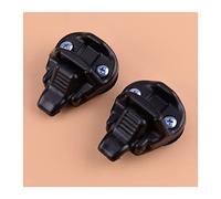 DUYING Yjin Store 2 Piezas Ventana De La Puerta del Automóvil Slide Glass Bloque De Hebilla Clips Compatibles con Mitsubishi L300 Pajero Montero Mk2 1991-1995 1996 1997 1998 1999