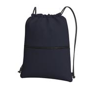 DUYKIMQW Blue Sky - Bolsa de gimnasio con cordón, elegante bolsa de deporte unisex, bolsa de yoga y bolsa de viaje con cordón, Color sólido negro, Talla única