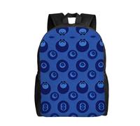 DUYKIMQW Elegante mochila de viaje con estampado gráfico a color, bonita mochila para laptop con diseño impreso frontal completo, Blueberry Sea, Talla única