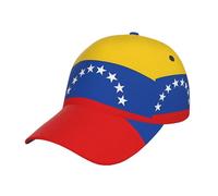 DUYKIMQW Gorra de béisbol con estampado de la bandera de Venezuela, gorra ajustable para deportes al aire libre, gorra de sol para correr o jugar al golf, gorra para hombres y mujeres, uso diario
