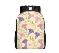 DUYKIMQW Morning Glory - Elegante mochila de viaje con estampado de gloria, bonita mochila para laptop con diseño impreso frontal completo, Morning Glory, Talla única