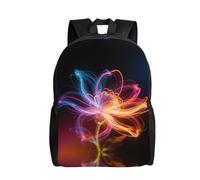 DUYKIMQW Morning Glory - Elegante mochila de viaje con estampado de gloria, bonita mochila para laptop con diseño impreso frontal completo, Flor colorida., Talla única