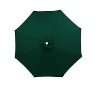 DUYULIANG Terraza Exterior Sombrilla Reemplazar La Tapa, 200 270 300 350cm, 6 Brazos/8 Brazos, Grueso Y Fuerte, Impermeable, Con Parasol, Protección UV, Toldo De Recambio De Sombrilla(Green,3M/6Ribs)
