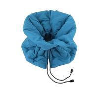 DUZEPA Collar isabelino ajustable para gatos y gatitos. Previene heridas por lamido y rascado. Poliéster azul. Circunferencia del cuello: 14-25 cm.