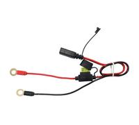 DUZEPA Compatible con el accesorio de abrazadera de batería NOCO GC001 X Connect, 2 cables de cobre puro de 16 AWG, cable de 0,53 m con M10