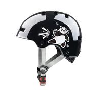 DUZSKJ Casco Ajustable para niñas niño y Adolescentes, Casco Bicicleta Bici niña niño Casco Protector para monopatín, Bicicleta, Patinete, Patines en línea y Ciclismo (Negro, S)