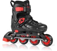 DUZSKJ Patines en línea Ajustables para niños niñas Principiantes