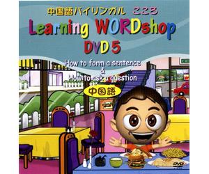 中国語教材DVD 中国語バイリンガルこころ 5巻 How to form a sentence & How to ask a question [DVD]