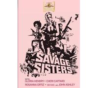 DVD De Savage Sisters - Gloria Hendry, Cheri Caffaro, Rosanna Ortiz, John Ashley