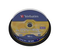 Verbatim DVD+RW Matt Silver 4,7 GB 10 pieza(s)