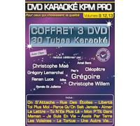 DVD Karaoké KPM Pro - Coffret 3 DVD : Stars en scène 1, 2 & 3 [Francia]
