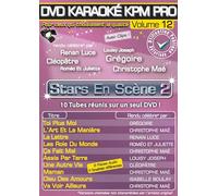 DVD Karaoké KPM Pro - Vol. 12 : Stars en scène 2 [Francia]