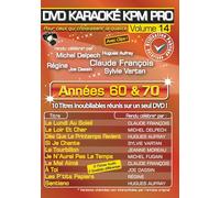 DVD Karaoké KPM Pro - Vol. 14 : Années 60 & 70 [Francia]