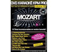 DVD Karaoké KPM Pro - Vol. 15 : Mozart l'Opéra Rock [Francia]