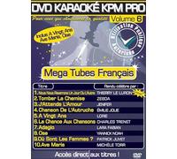 DVD Karaoké KPM Pro - Vol. 6 : Méga Tubes Français [Francia]
