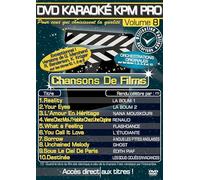 DVD Karaoké KPM Pro - Vol. 8 : Chansons de films [Francia]