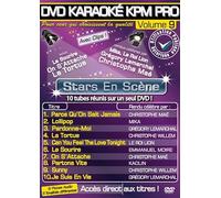 DVD Karaoké KPM Pro - Vol. 9 : Stars en scène [Francia]