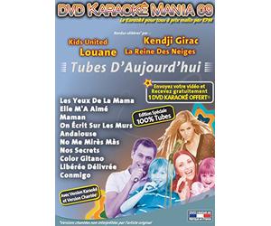 DVD Karaoké Mania 09 : Tubes d'aujourd'hui [Francia]