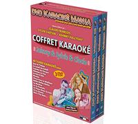 DVD Karaoké Mania - Coffret 3 DVD : Johnny & Sylvie & Cloclo [Francia]